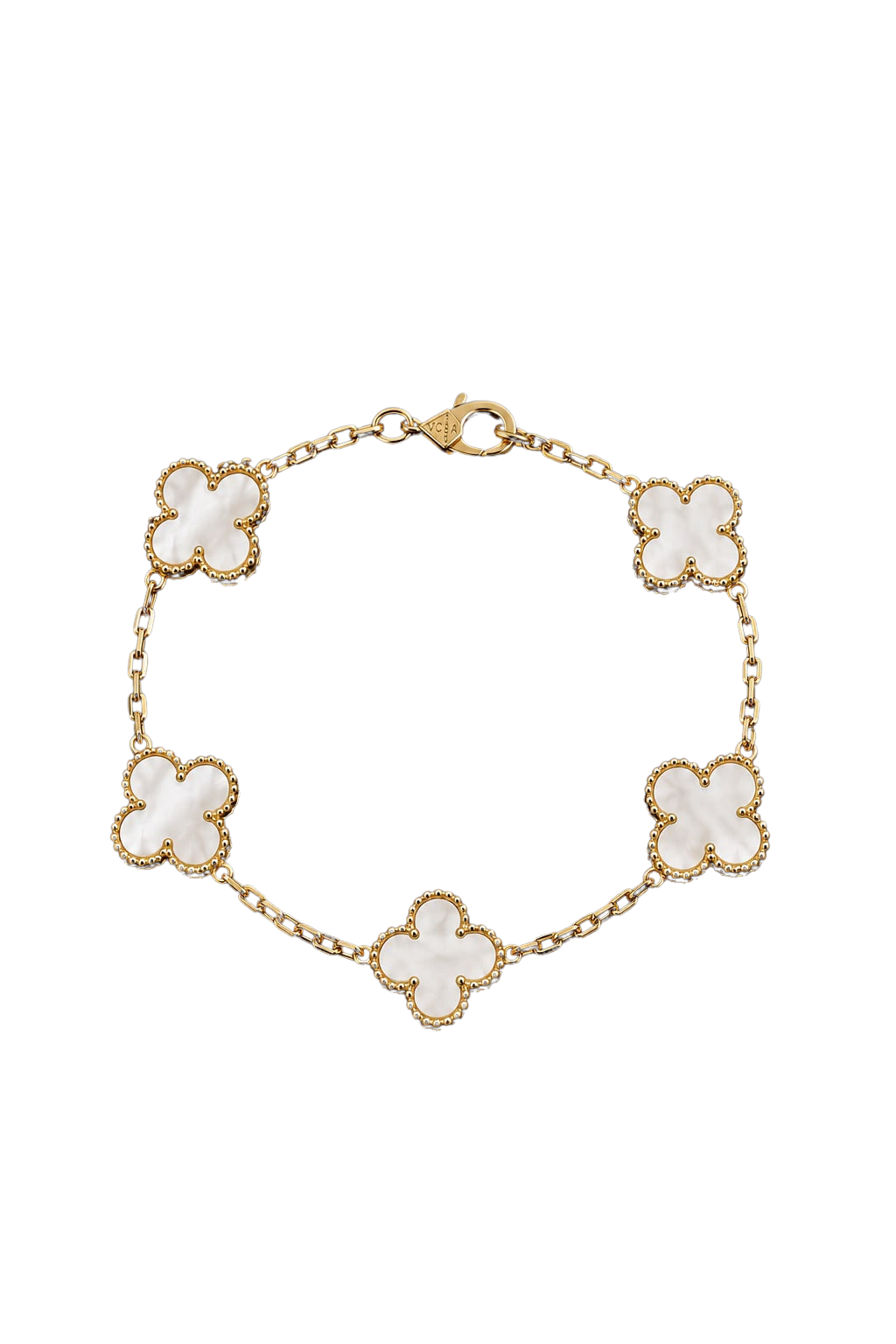 Pulso Estilo VC&A - Blanco con Oro