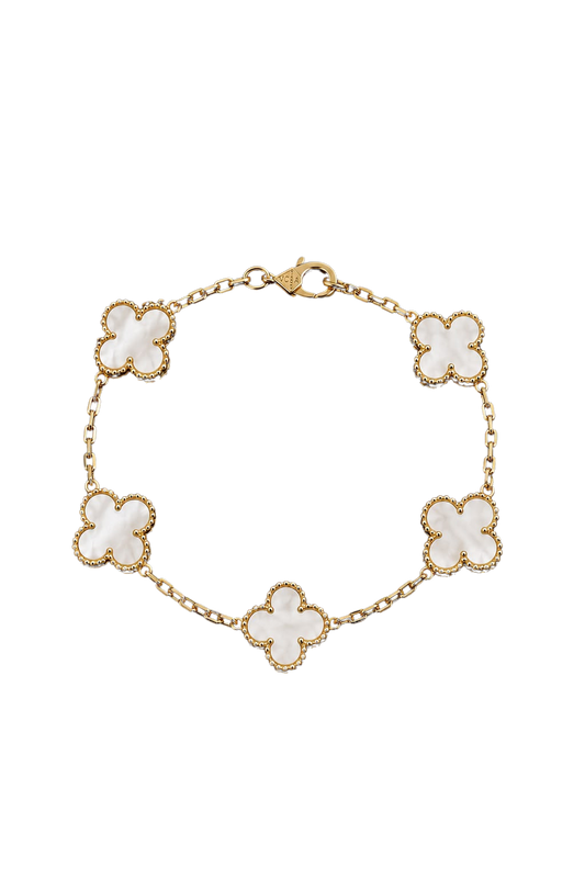 Pulso Estilo VC&A - Blanco con Oro