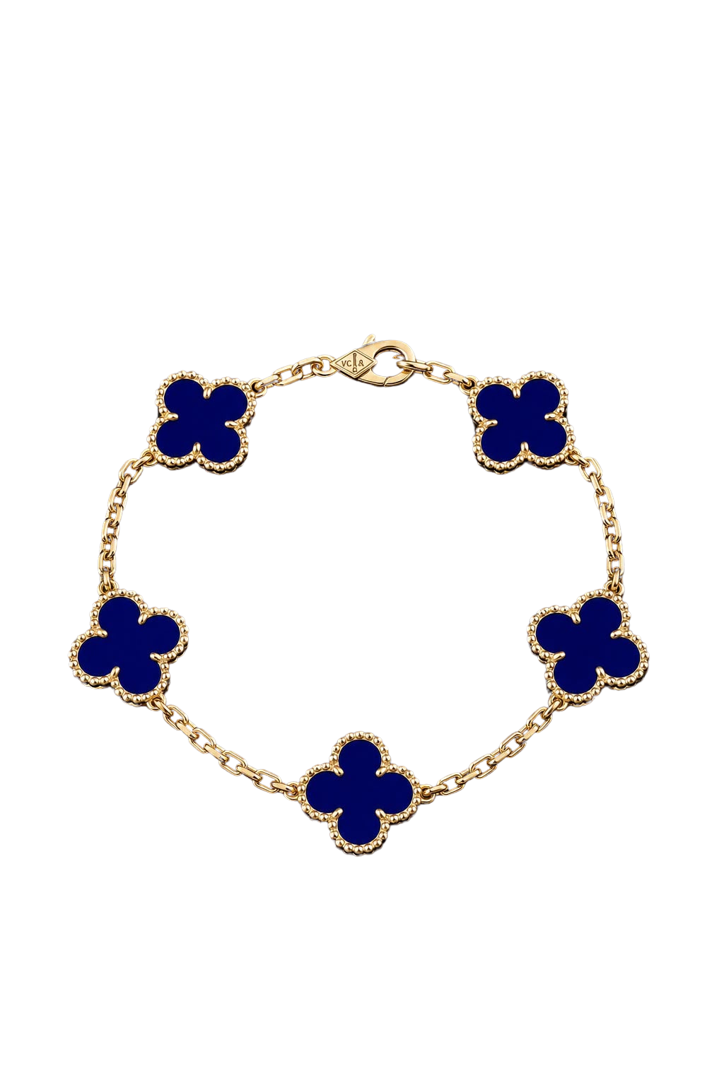 Pulso Estilo VC&A - Azul con Oro