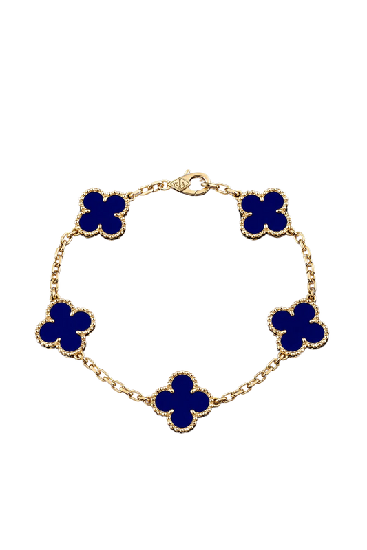Pulso Estilo VC&A - Azul con Oro