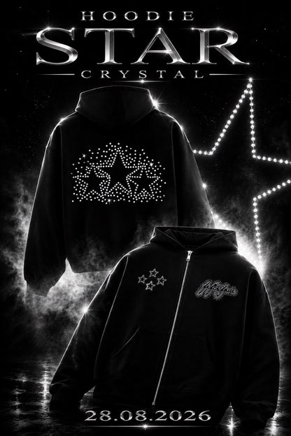 Hoodie star cystal