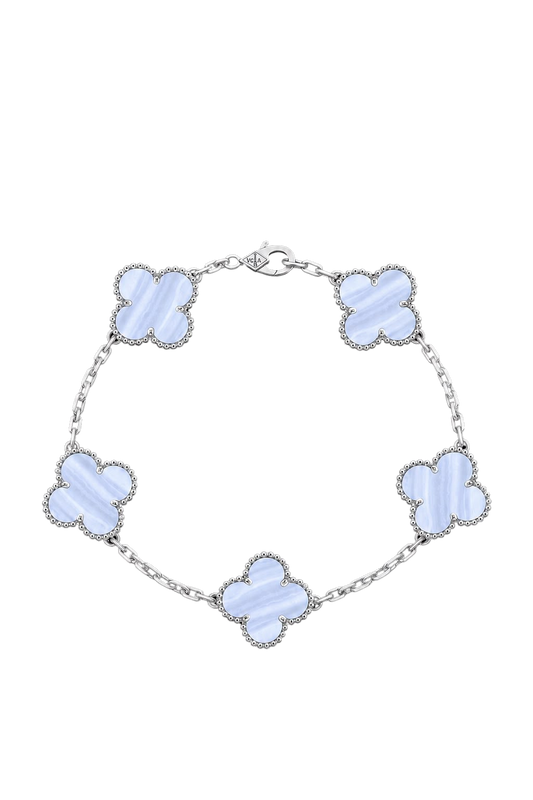 Pulso Estilo VC&A - Azul Claro con Plata
